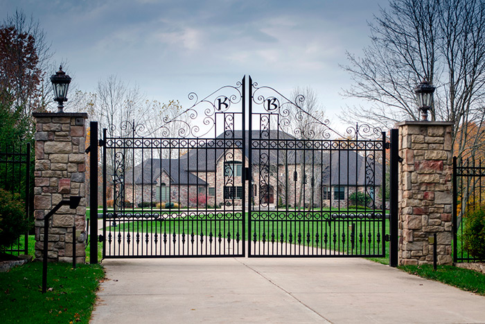 Metal Gates with Access Control